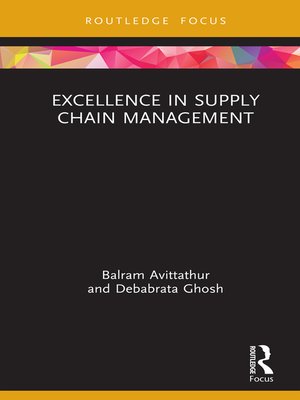 cover image of Excellence in Supply Chain Management